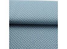 Double Gauze Musselin Sternchen dunkelmint